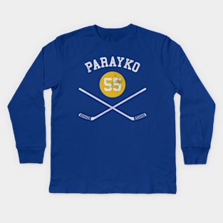 Colton Parayko St. Louis Sticks Kids Long Sleeve T-Shirt